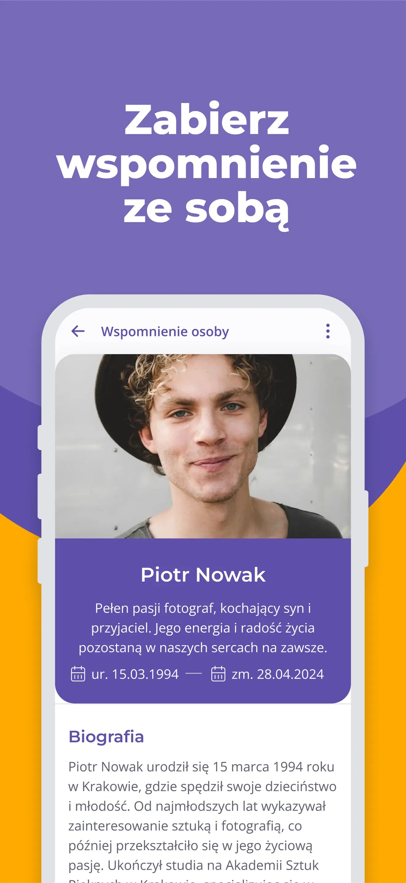 Wspomnienie bliskiej osoby